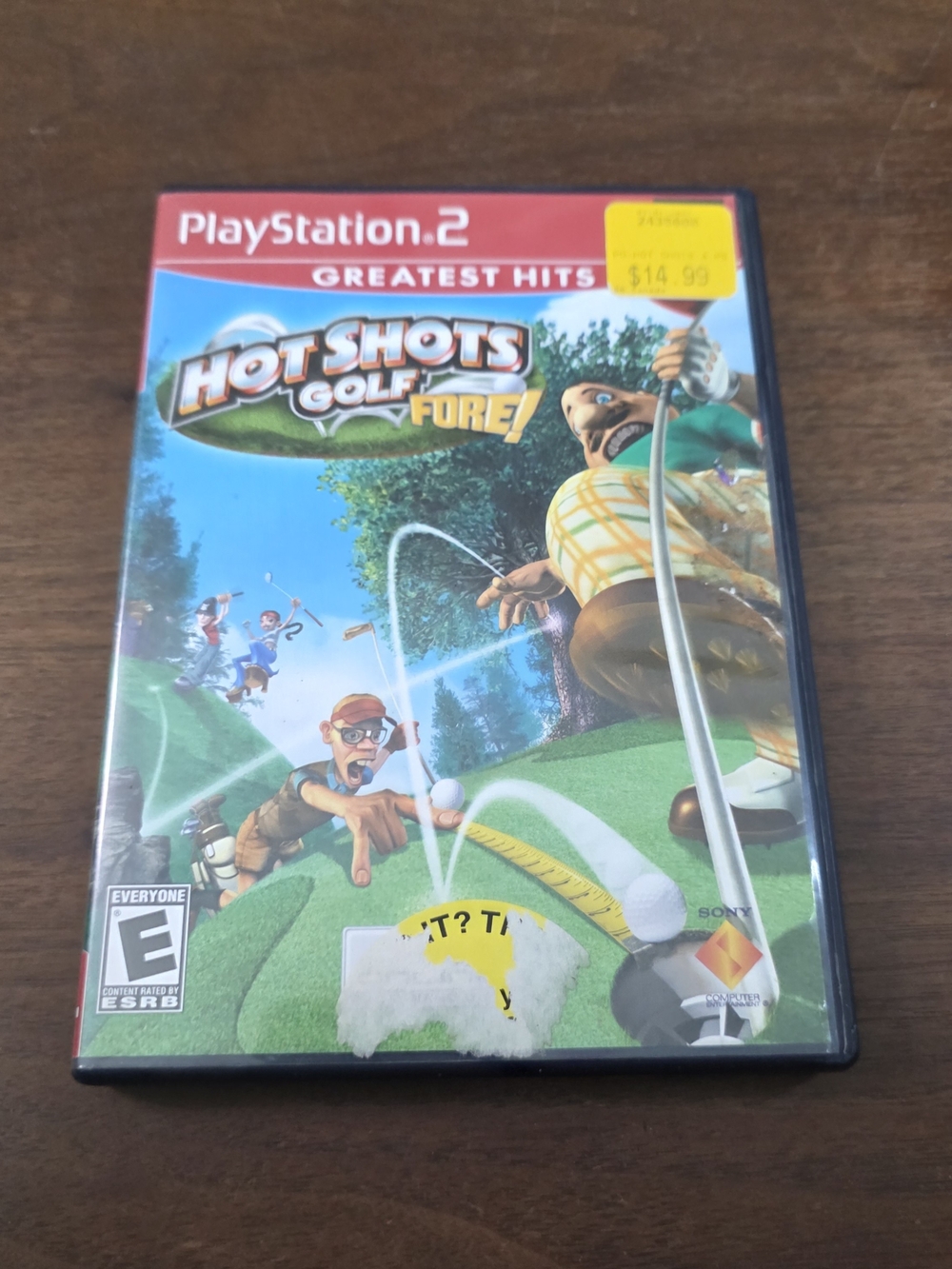 Sony PS2 Hot Shots Golf Fore ! Greatest Hits Game CIB